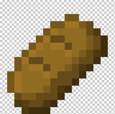 Food In Minecraft, Minecraft Food Pixel Art, Bread Pixel Art, Minecraft Items Pixel Art, Hama Minecraft, Diy Minecraft Decorations, Minecraft Box, Art Bread, Minecraft Png