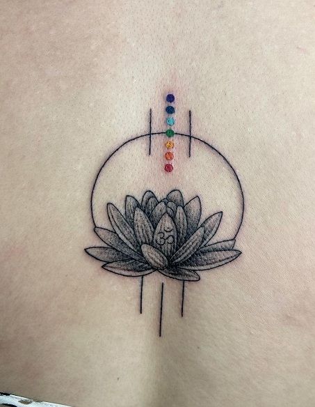 15+ Best Chakra Tattoo Designs for Spiritual Expression Sacral Chakra Tattoo, Small Spiritual Tattoos, Chakra Tattoo, Lotus Tattoo Design, Crown Tattoo Design, Back Of Neck Tattoo, Spiritual Tattoos, Lotus Tattoo, Elegant Tattoos