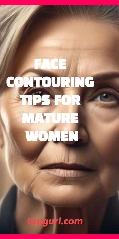 Learn how women of all ages can enhance their natural radiance through personalized contouring methods. Uncover expert tips and tricks in this must-read tutorial that will empower older women to redefine their beauty and confidence with ease. Discover a tailored approach to contouring that highlights your unique features and brings out the best version of yourself effortlessly. Elevate your makeup routine with precision and style as you embrace a new way to glow beautifully at any age. Makeup With Wrinkles, Contour Over 50 Makeup Tips, Makeup Tutorials For Older Women Over 50, Make Up Over 50 Older Women Eye Makeup, Makeup Tricks For Older Women, 40 Year Old Makeup Ideas, Natural Makeup For Older Women, Make Up For Older Women Over 50, Face Contouring Makeup Tutorial