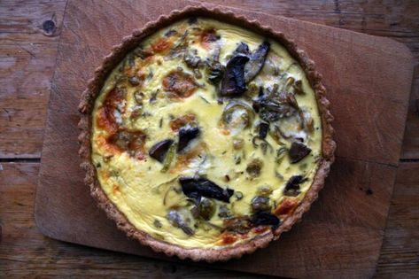 Sausage Quiche, Vegetable Mixes, Veggie Pies, Quiche Pan, Cheese Quiche, Shredded Brussel Sprouts, Bleu Cheese, Breakfast At Tiffanys, Fresh Rosemary