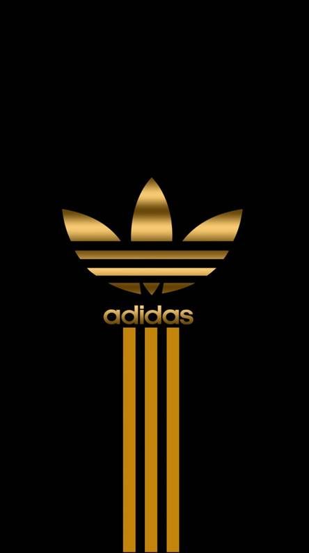 Adidas Logo Art, Adidas Iphone Wallpaper, Adidas Wallpaper, Nike Wallpaper Iphone, Adidas Logo Wallpapers, Chanel Wallpapers, Adidas Art, Huawei Wallpapers, Gold Wallpaper Background