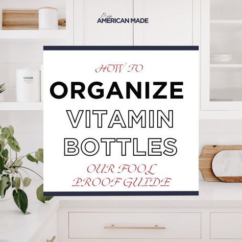 No more hunting for vitamins in the morning rush! Our foolproof guide ensures your supplements are perfectly organized and accessible. Get the most out of your health routine and elevate your wellness game. Organize with ease, live with joy! #OrganizedWellbeing #VitaminRoutine #HealthGameChanger How To Store Vitamins On Counter, Vitamin Organization Ideas Pill Bottles, Vitamin Bottle Organization, Vitamin And Supplement Organization, Supplements Organization Ideas, Organizing Vitamins And Supplements, Pill Bottle Organization, Vitamin Storage Ideas Counter, Supplements Organization