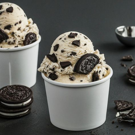 Oreo Ice Cream Recipe - Instacart Oreo Ice Cream Recipe, Cookies And Cream Ice Cream, Oreo Ice Cream, Cream Ice Cream, Ice Cream Recipe, Sweet Shop, Oreo Cookies, Ice Cream Recipes, Cookies And Cream