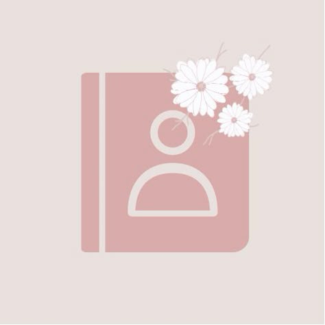 Aesthetic Roblox Logo Pink, Contact Logo Icon, Pink Contacts Icon, Contact Logo, App Icons Pink, Icon Changer, Whatsapp Logo, Pink Wallpaper Ipad, Flower App