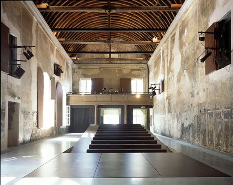 Competition Architecture, Conservation Architecture, Trading Floor, Historic Renovation, Church Interior, Religious Architecture, Adaptive Reuse, Corten Steel, Bus Station