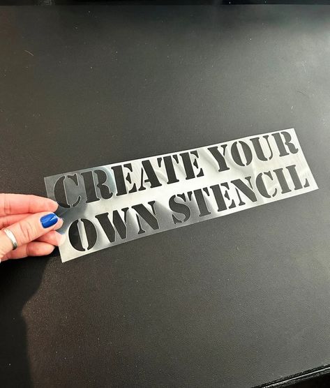 Custom Words Reusable Stencil Custom Word Stencil Painting Stencil Etching Stencil Mylar Stencils Personalized Stencil - Etsy Word Stencils, S Words, Vinyl Stencil, Word Shirts, Image Painting, Salon Ideas, Custom Stencils, Letter Stencils, Letter Wall