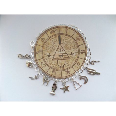 Gravity Falls Cosplay, Zodiac Wheel, Gravity Fall, Adjustable Bangle, Fall Jewelry, Gravity Falls, Pocket Watch, Gravity, Bracelet Watch