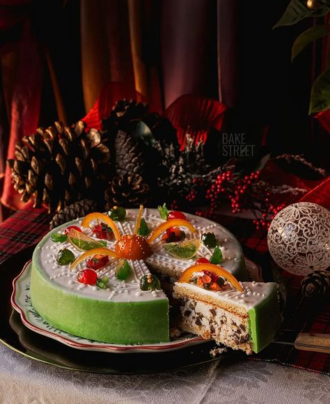 Sicilian Cassata Cake, Canadian Baking, Cassata Cake, Ricotta Cream, Christmas Spread, Marzipan Cake, Candied Fruit, Favorite Dessert, Favourite Food