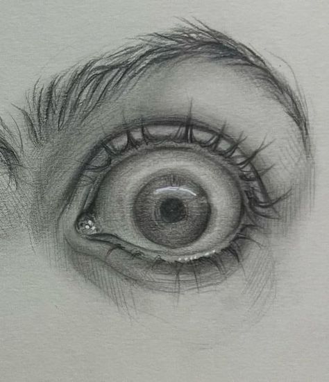 Squint Eyes Drawing, Gcse Eye Art, Missing Eye Drawing, Tonal Eye Drawing, Scared Eye Drawing, Eye Pictures Photography, Surprised Eyes Drawing, Pencil Drawings Of Eyes, Teary Eye Drawing