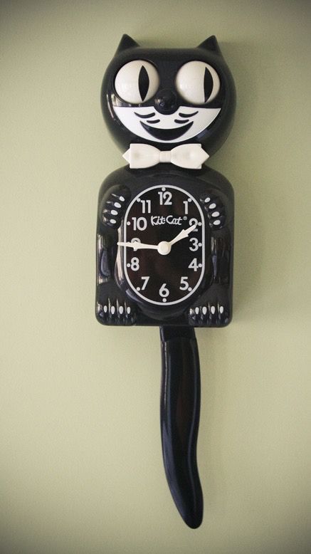 Small Kit-Cat Clock in Black Kit Kat Clock, Kit Cat Clock, Cat Clock, Kit Kat, Dream House Decor, My New Room, Kitty Cat, House Inspo, Dream Room