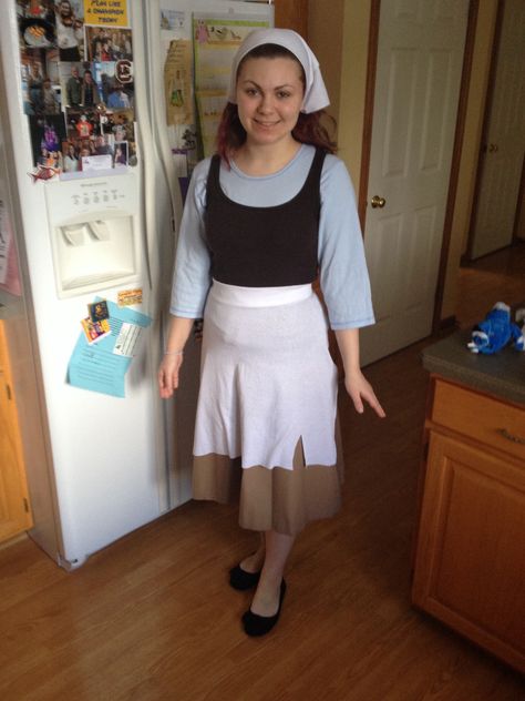 Cinderella Rags Cosplay for Toracon! Cinderella Diy Costume, Cinderella Stepsisters Costume Diy, Cinderella Stepsisters Costume, Poor Cinderella Costume, Step Sisters Cinderella Costumes, Cinderella Rags Costume, Cinderella Costume Kids, Cinderella Maid Dress Costume, Diy Cinderella Costume