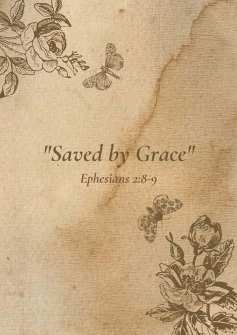 Saved By Grace Wallpaper, Saved By Grace Tattoo, Grace + Core + Aesthetic, Grace Core, Saved By His Grace, Grace Aesthetic, 2025 Prayer, Grace Tattoos, By Grace Through Faith