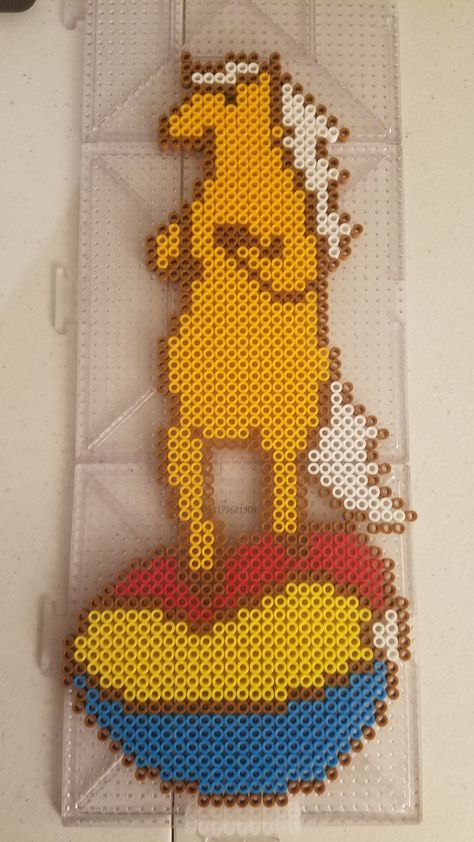 Adventure Time Perler Beads 3d, Bmo Perler Beads, James Baxter Adventure Time, Fallout Perler Beads, Pearled Bead Designs, Adventure Time Kandi, Adventure Time Perler Beads, Adventure Time Pixel Art, Adventure Time Cross Stitch