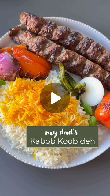 Mulberry Blvd | Tannaz on Instagram: "Kabob Koobideh 

Im sharing my dad’s foolproof recipe, juicy and delicious 😋

#kabab #kabob #koobideh" Koobideh Kabob Recipe, Kabob Koobideh, Kabab Recipe, Kabob Recipes, July 12, My Dad, Middle Eastern, Steak, Persian