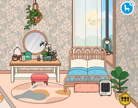 Room I Deas, Room Toca Boca, Toca Life World, Room Ideas Aesthetic, Childhood Games, Toca Life, Bedroom Vanity, Life Words, Teen Room