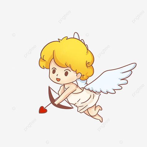 Cupid Cartoon, Cupid Pictures, Cupid Images, Red Rose Love, Arrow Png, Valentines Day Cartoons, Arrow Illustration, Valentine Font, Images For Valentines Day