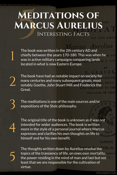 5 Interesting Facts about the Meditations of Marcus Aurelius Meditations Marcus Aurelius Book, Meditations By Marcus Aurelius, Meditation Marcus Aurelius, Meditations Marcus Aurelius, Entrepreneur Motivation Quotes, Aurelius Quotes, Marcus Aurelius Meditations, Philosophy Theories, School Of Philosophy