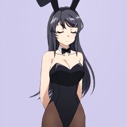 My Bunny Senpai, Bunny Girl Drawing, Mai Bunny Girl Senpai, Bunny Girl Outfit, Bunnygirl Senpai, Bunny Senpai, Mai San, Bunny Girl Senpai, Bunny Girls