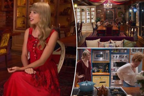 Take a peek inside Taylor Swift’s $2M eclectic, ‘Alice In Wonderland’-inspired penthouse apartment in Nashville Taylor Swift Nashville Apartment, Taylor Swift House Interior, Taylor Swift House, Modern Bachelor Pad, Nashville Apartment, Colour Paper Flowers, 15 Taylor Swift, Music Row, Penthouse Apartment