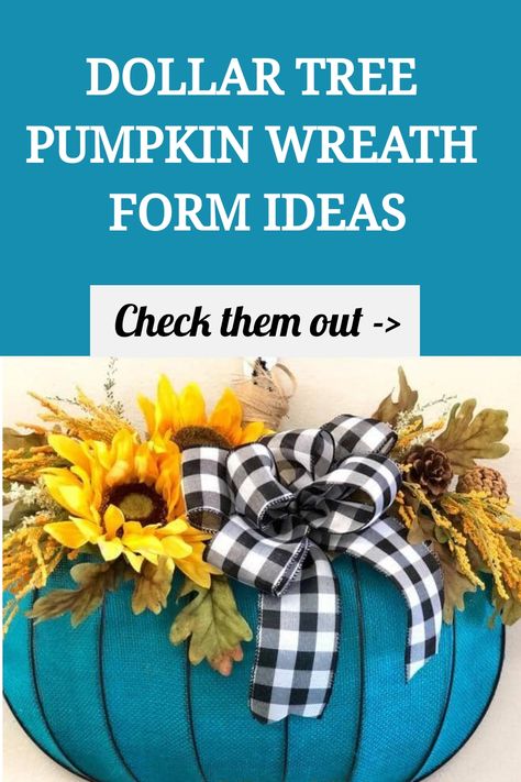 Craft stunning pumpkin wreaths for your home using a budget-friendly Dollar Tree wire frame. Create one-of-a-kind fall decor pieces that will impress all of your guests. Embrace the beauty of autumn with sunflowers and burlap plus try these other simple and affordable wreath ideas.  Dollar Tree Pumpkin Wreath Pumpkin Wreath Tutorial Fall Decoration Ideas Pumpkin Wreath Diy Pumpkin Decorating Ideas Fall Decor Diy Crafts Farmhouse Pumpkin Wreath Pumpkin Wire Wreath Form Ideas Deco Mesh Wreath Burl Pumpkin Wire Wreath Form Dollar Tree, Dollar Tree Pumpkin Wreath Form Ideas, Pumpkin Wreath Form Ideas, Wire Pumpkin Wreath Diy, Pumpkin Wire Wreath, Diy Pumpkin Decorating Ideas, Dollar Tree Pumpkin Wreath Form, Wreath Form Ideas, Wire Pumpkin Wreath