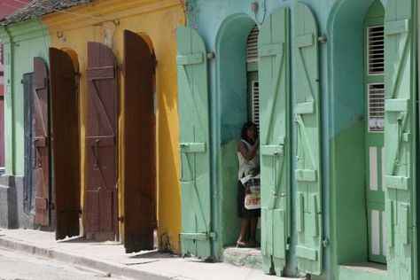 Picture of Cap-Haïtien is characterized by colourful shutters - Haiti - Americas Haiti Architecture, Haitian Architecture, Haitian Culture, Disney Fantasy, Celebrity Cruises, Princess Cruises, Mon Cheri, Exploring The World, House Renovation