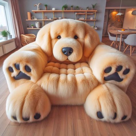 Fluffy Chairs, Dogs Outfits, Eggnog Pie, Dog Chair, Wooden Garden Bed, Dog Bedroom, Boy's Rooms, Weird Furniture, Baby Tummy Time