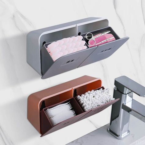 Smarter Shopping, Better Living! Aliexpress.com Tampon Dispenser, Pads Storage, Koleksi Makeup, Bathroom Storage Boxes, Sanitary Napkin, Accessories Holder, Bathroom Rack, Cotton Swab, Container Organization