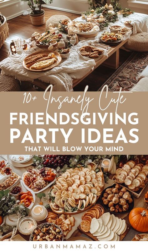 Looking for creative ideas to spice up your Friendsgiving? Check out these 10+ insanely cute Friendsgiving party ideas that will blow your mind! Friendsgiving Christmas Party, Friendsgiving Party Ideas, Friendsgiving Ideas, Friendsgiving Party, Blow Your Mind, Spice Up, Spice Things Up, Creative Ideas, Christmas Party