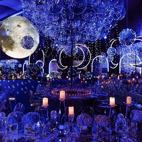 Vincenzo Dascanio Production (@vincenzodascanio) • Instagram photos and videos Vincenzo Dascanio, Starry Night Prom, Wedding Photo Walls, Gala Decorations, Galaxy Wedding, Prom Decor, Galaxy Theme, Celestial Wedding, Event Production