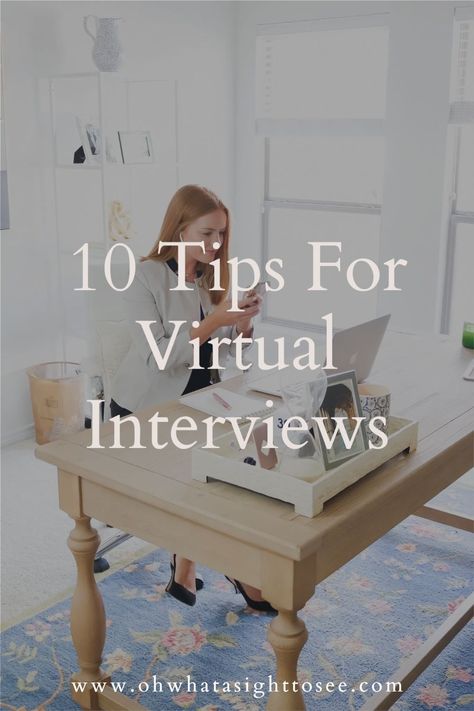 From dressing professionally to practicing your answers, these 10 tips will help you ace your next virtual interview. Get ready to make a great Hr Interview Outfit, Zoom Job Interview Tips, Virtual Interview Outfit Professional, Online Interview Tips, How To Dress For A Zoom Interview, Online Job Interview Outfit, What To Wear For A Virtual Interview, Interview Outfit Virtual, Virtual Job Interview Tips