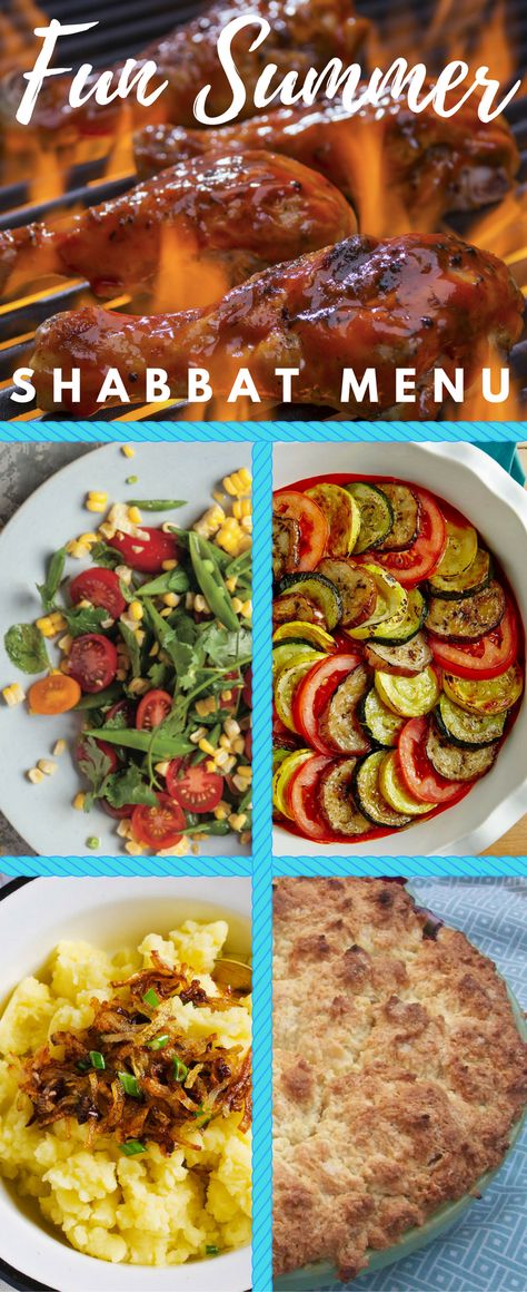 Shabbos Menu Ideas, Shabbat Dinner Ideas, Sabbath Meals, Shabbat Meals, Shabbat Dinner Recipes, Jewish Dishes, Jewish Kitchen, Shabbat Recipes, Jewish Foods