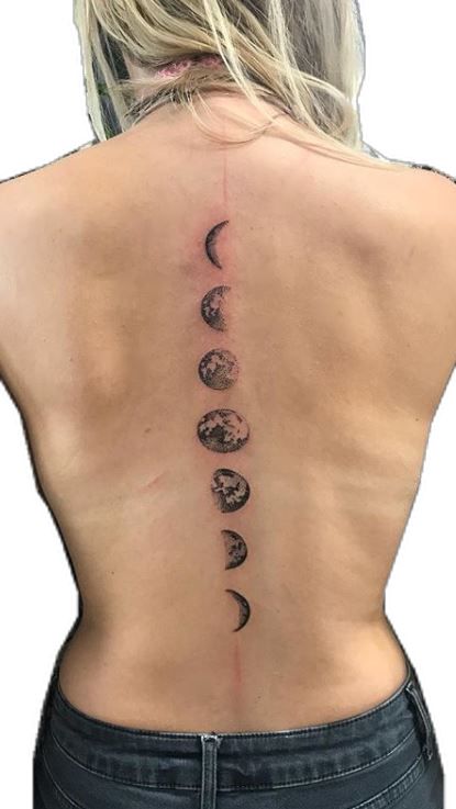 Discover the allure of Moon phase tattoos. We will explore the best designs and insights on choosing the ideal placement. Moonphase Tattoo Design, Moon Phase Back Tattoo, Moon Phase Tattoo Designs, Phases Of Moon Tattoo, Moon Phases Tattoos, Moon Phases Tattoo Designs, Moon Phase Tattoos, Phases Of The Moon Tattoo, Moon Phase Tattoo