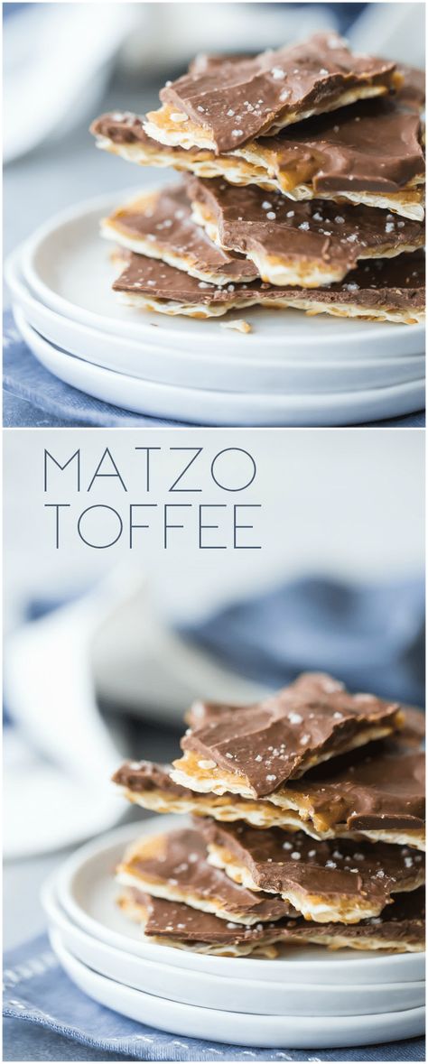 Matzo Toffee, Recipes Treats, Easiest Desserts, Passover Desserts, Toffee Candy, Cracker Toffee, Toffee Recipe, Toffee Bars, Passover Recipes