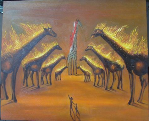 Salvador Dali Artwork, Dali Artwork, Most Famous Paintings, Salvador Dali, Giraffes, Dali, Animals Beautiful, Surrealism, Moose Art