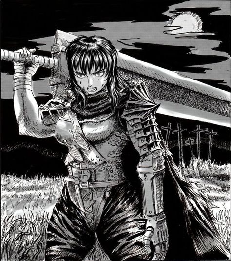 Berserk Casca, Guts And Casca, Berserk Anime 1997, Berserk Anime, Berserk Manga, Poses References, 판타지 아트, Ethereal Art, Dark Souls