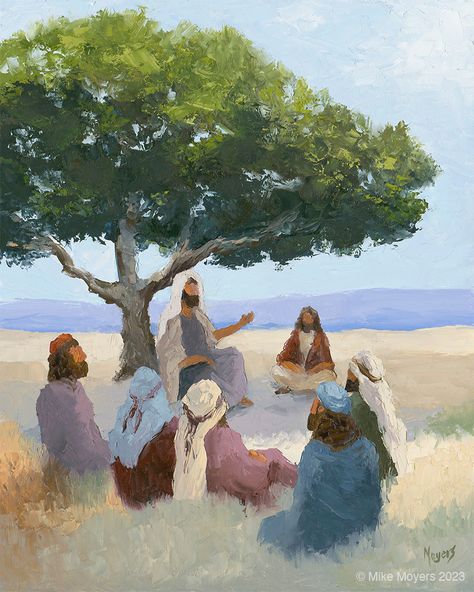 Walking With Jesus, Jesus Drawings, Jesus Artwork, Pictures Of Christ, Lds Art, Bible Illustrations, Jesus Christ Art, Christian Artwork, Pictures Of Jesus Christ