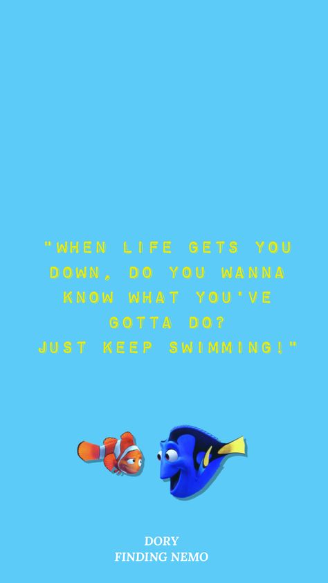 Finding Nemo Wallpaper Iphone, Finding Nemo Wallpaper Aesthetic, Dory Wallpaper Iphone, Nemo Wallpaper Iphone, Dory Wallpaper, Nemo Wallpaper, Finding Nemo Quotes, Colleen Hoover Quotes, Dory Finding Nemo