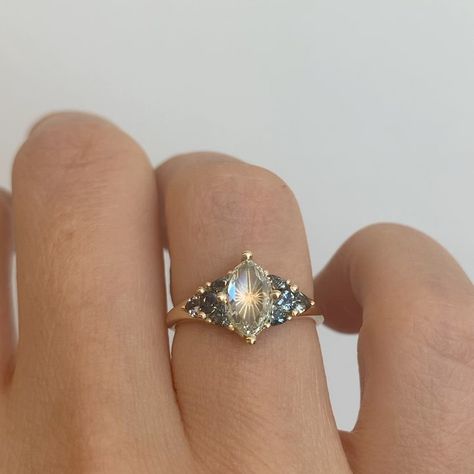 Victorian Wedding Ring, Victorian Style Rings, Pretty Engagement Rings, Necklace Aesthetic, Marquise Diamond Ring, Cute Engagement Rings, Future Engagement Rings, Teal Sapphire, Dream Engagement Rings