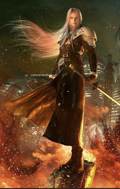 Final Fantasy Vii Wallpaper, Final Fantasy Sephiroth, 7 Wallpaper, Final Fantasy Cloud, Final Fantasy Collection, Final Fantasy Artwork, Final Fantasy Vii Remake, Final Fantasy Art, Final Fantasy Xv