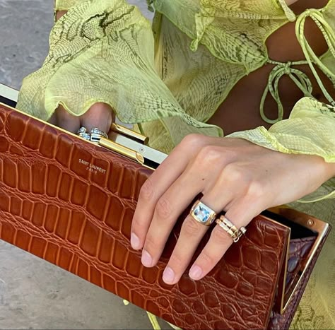 Brendan Taggart, Clutch Bag Outfit, Clutch Outfit, It Happened One Summer, It Girl Era, Tessa Bailey, Purse Outfit, Dark Caramel, Luxury Lifestyle Fashion