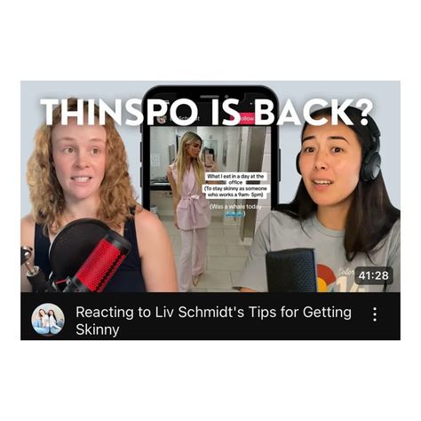 NEW EPISODE - another influencer review! In this episode of The Up-Beet Dietitians podcast, Emily and Hannah review another TikTok influencer, Liv Schmidt. Liv Schmidt’s is known for her tips on how to get, stay, and be skinny while working in the corporate world. You may have also seen the responses to her of people eating food captioning their videos “eat X with me because creators like liv schmidt exist.” Make sure to watch on YouTube so you can react to the videos live with us! You can ... People Eating Food, Tiktok Influencer, Eating Food, People Eating, Why Do People, Schmidt, Influencer, Podcast, Quick Saves