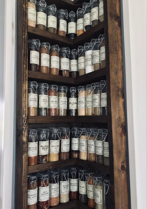 Spice Rack
Spice Organization
Spice Collection Potion Bottle Spice Rack, Witchy Kitchen, Wood Spice Rack, Mexican Seasoning, Garlic Seeds, Canning Food, Spice Racks, Witchy Fashion, Potion Bottle