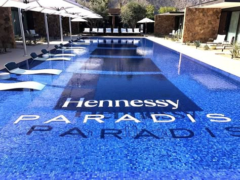 Branded Pool Float for Hennessy | Red Carpet Systems Branded Pool Party, Luxury House Party, Luxury Pool Party, Pool Side Party, Floating Pool Decorations, Hennessy Paradis, Pool Events, Belvedere Vodka, Benz Maybach