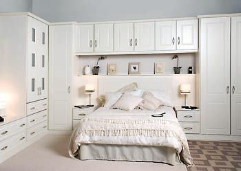 Robeplan | Hinged Wardrobes | Dublin Ireland Ivory Bedroom Furniture, Ivory Bedroom, Bed With Wardrobe, Bedroom Built Ins, Fitted Bedrooms, Wardrobe Design Bedroom, Kitchens And Bedrooms, Comfortable Bedroom, Classic Decor