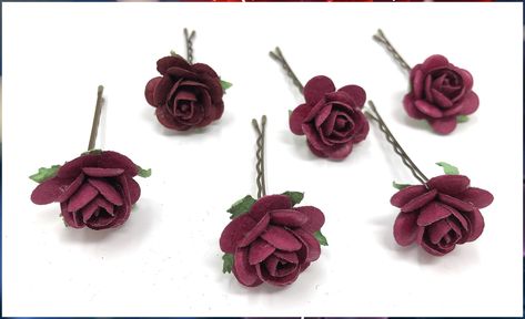 Flower hair pins wedding hair clips bridal hair piece rose hair accessories Rose Hair Accessories, Hair Clips Bridal, Wedding Flower Hair Pieces, Flower Hair Pins Wedding, Autumn Hair Accessories, Bridal Hair Pins Pearl, Hair Pins Wedding, Flower Hair Pins, Floral Hair Pieces