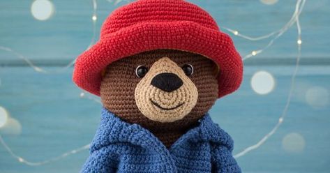 Paddington Crochet Pattern, Paddington Bear Crochet Pattern, Crochet Paddington Bear Free Pattern, Paddington Bear Crochet, Oso Paddington, Crochet Bear Pattern, Teddy Bear Patterns Free, Crochet Dragon Pattern, Bear Patterns Free