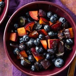 Purple Fruit Salad - EatingWell.com Dressing For Fruit Salad, Mind Diet, Purple Fruit, Fresh Fruit Salad, Cute Couple Quotes, Fruit Salad Recipes, Inflammatory Foods, Eat Fruit, Foods To Eat