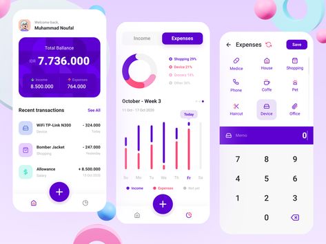 Social App Design, Dashboard App, Finance Dashboard, App Inspiration, Budget App, Mobile App Design Inspiration, Finance App, Money Design, Banking App