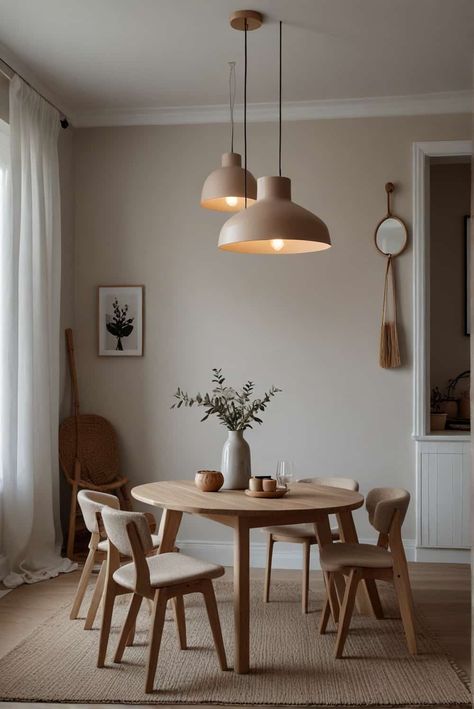 Scandinavian Dining Room Ideas pendant lights statement simplicity cozy glow 1 Dining Room Ideas Simple, Scandinavian Interior Dining Room, Scandinavian Dining Room Ideas, Parisian Apartment Style, Room Ideas Simple, Room Ideas Minimalist, Scandi Dining Room, Scandinavian Dining Table, Scandinavian Dining Room