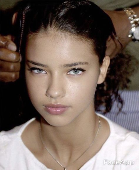 Teenage Adriana Lima, Adriana Lima Childhood Photos, Adriana Lima At 13, Adriana Lima Before Fame, Adriana Lima Belly Piercing, Adriana Lima 15 Age, Adriana Lima Eyebrows, Adriana Lima 13 Yrs Old, Adriana Lima Look Alike